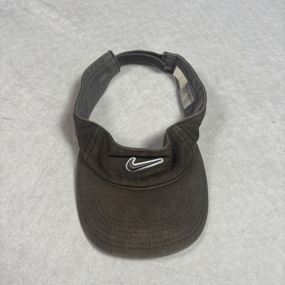 Vintage Nike Brown Just Do It Visor – One Size